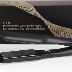 ghd Max Wide Plate Hair Straightener & Styler, More Shine, Thick Hair